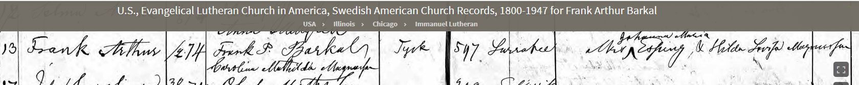 SonFrankBarcalBaptism1874 SonFrankBarcalBaptism1874