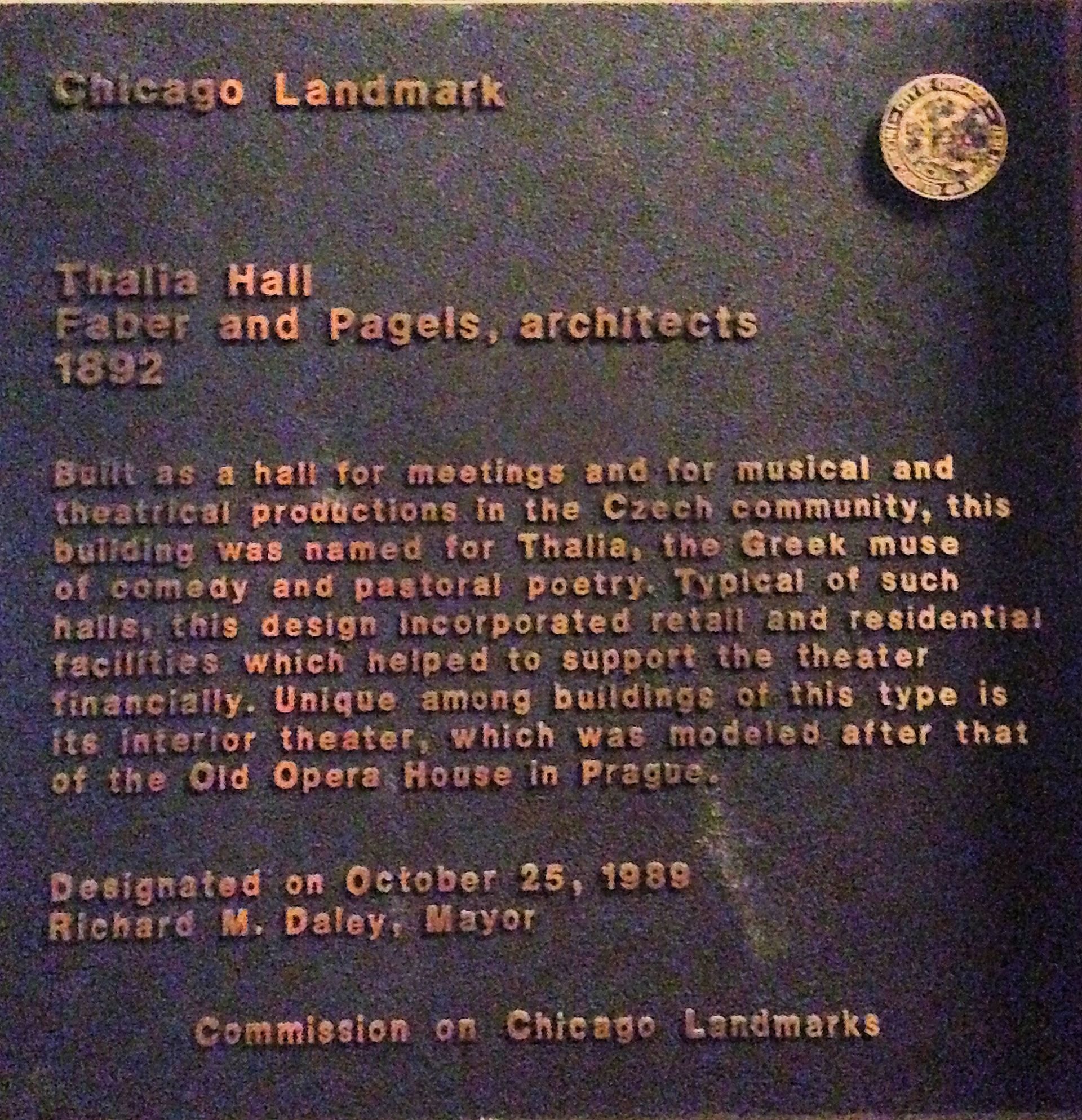 ThaliaHallPlaque ThaliaHallPlaque
