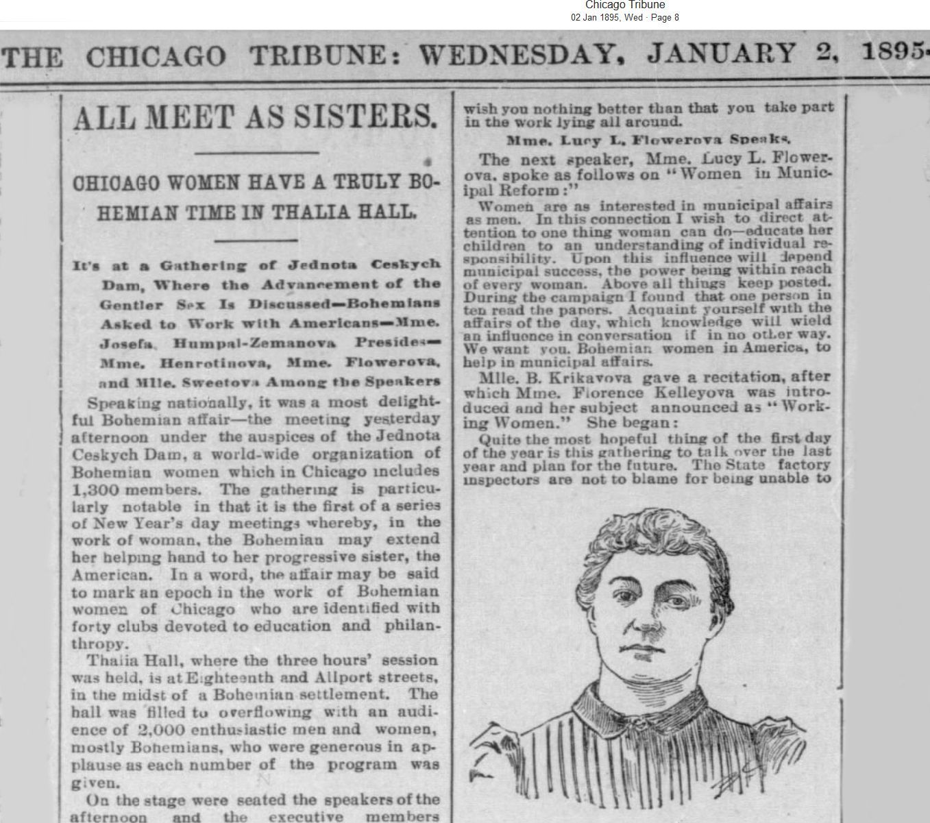 ThaliaHallWomenMeeting1895 ThaliaHallWomenMeeting1895