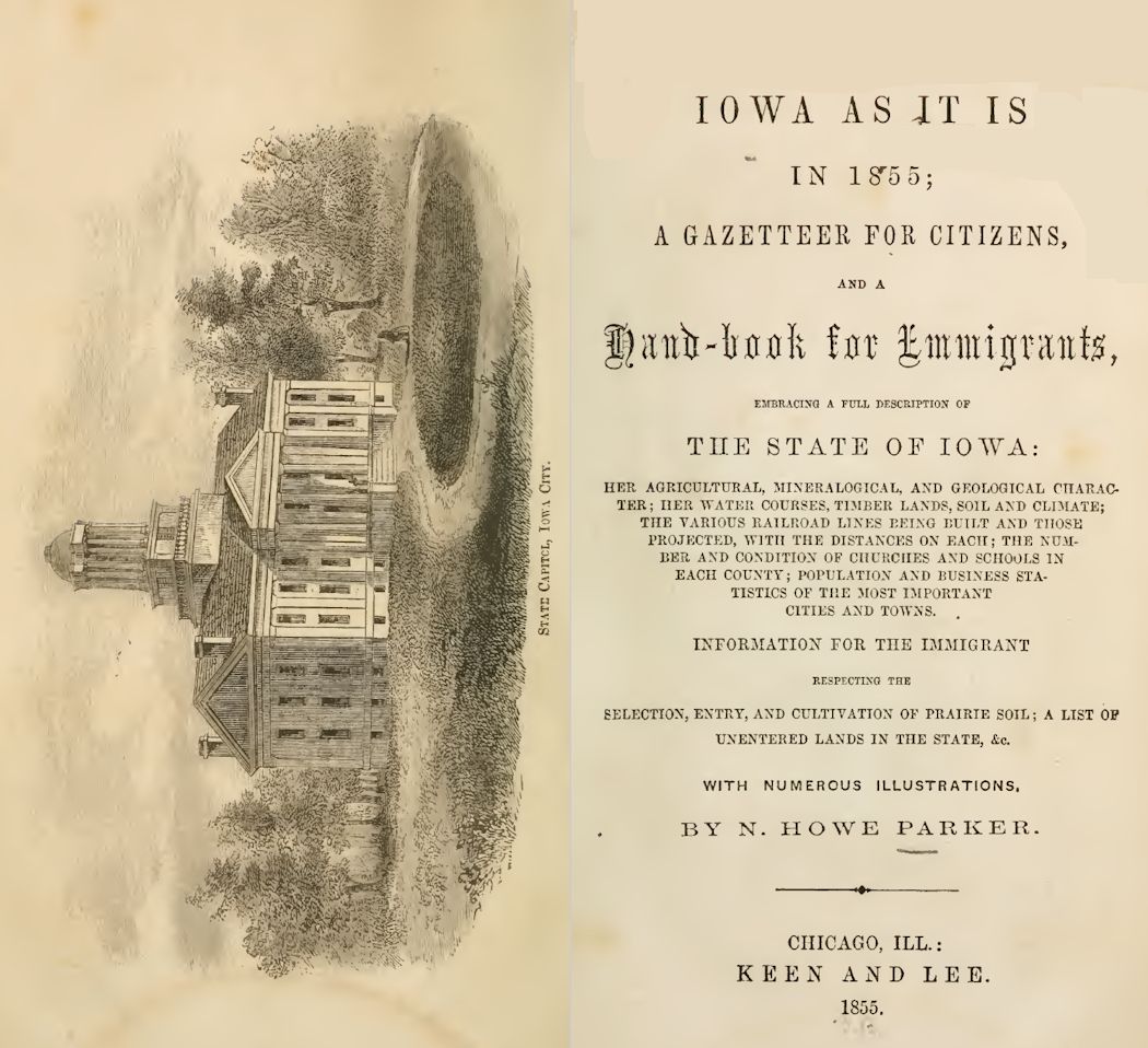 TitlePageIowaAsItIs1855at1050 TitlePageIowaAsItIs1855at1050