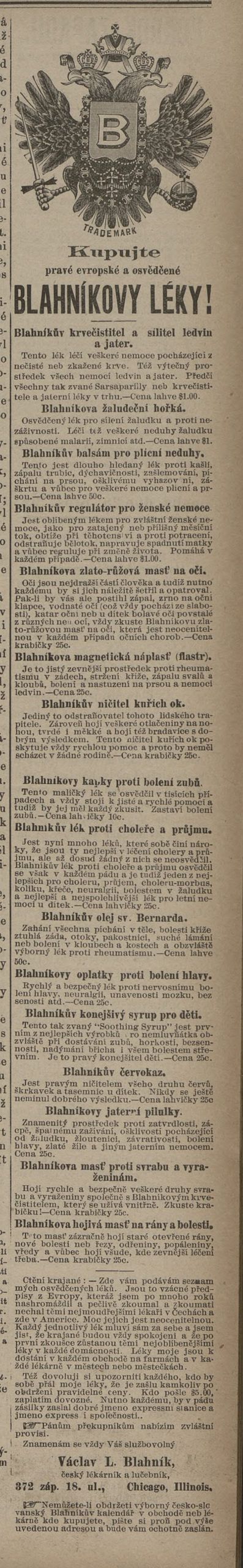 VaclavLBlahnikPharmacyAdvertisementPokrokZapadu1281892Page17compressed VaclavLBlahnikPharmacyAdvertisementPokrokZapadu1281892Page17compressed
