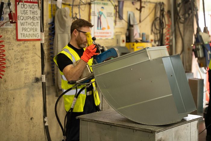 Skilled team of fabrication professionals
