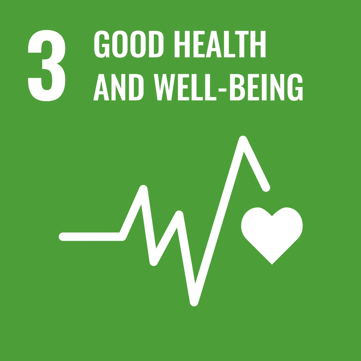 UN's sustainable development goals 3. Good Health and well-being