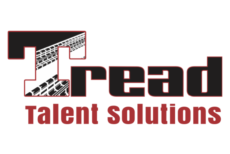 Tread Talent Solutions logo with a stylized red-and-black “T” and gray text