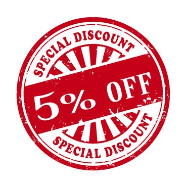 5% off discount for Doorworks