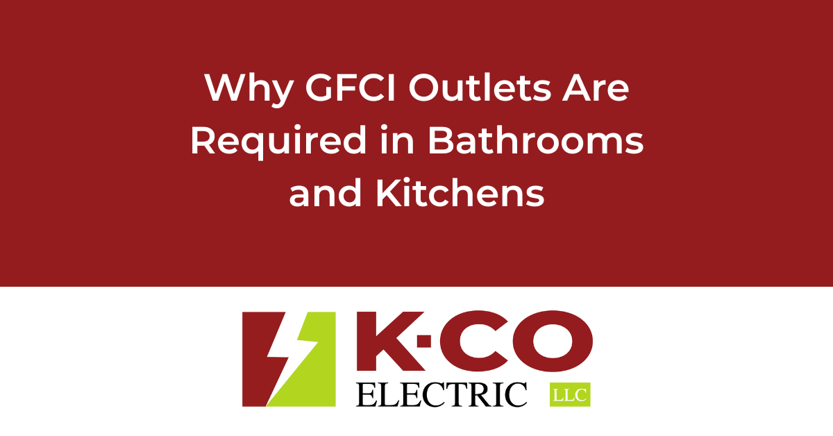 Why GFCI Outlets Are Required in Bathrooms and Kitchens 