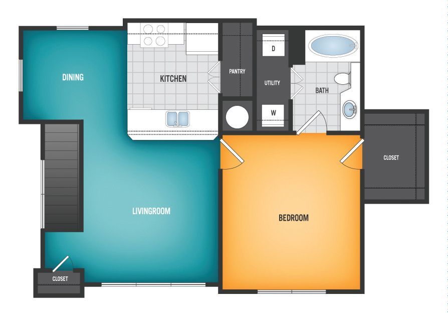 The Bowery Dollhouse Floor Plan