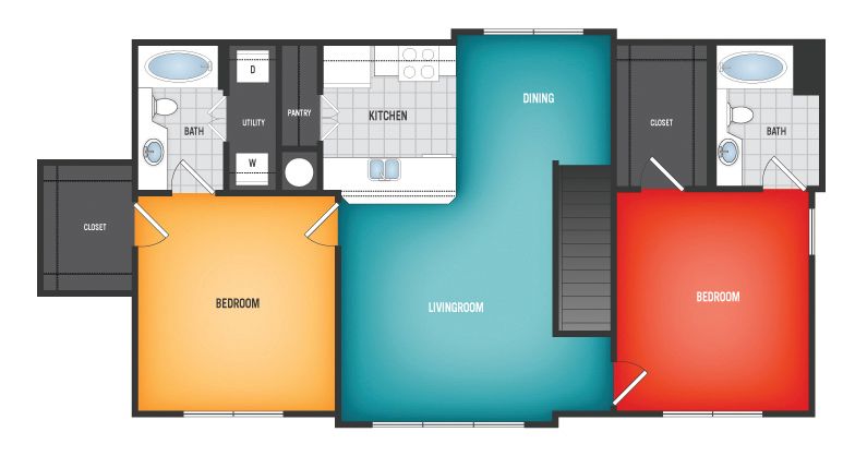 The Greylock Dollhouse Floor Plan