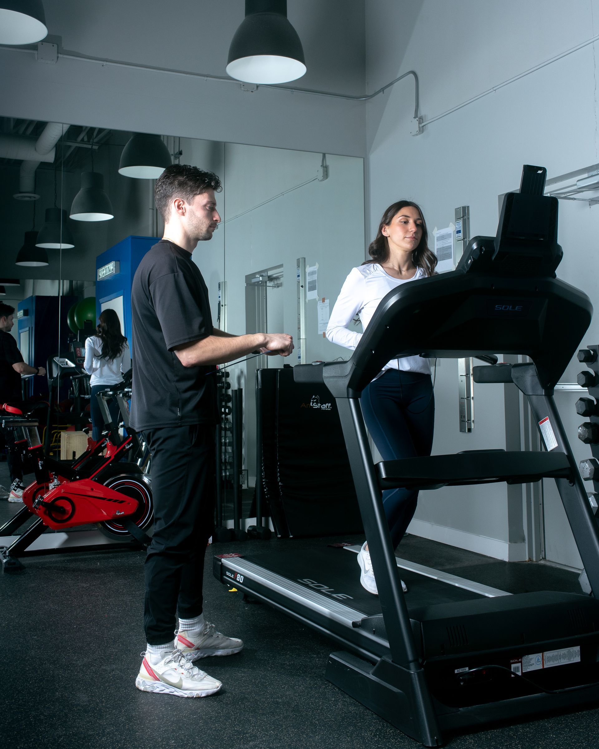 concussion management on treadmill