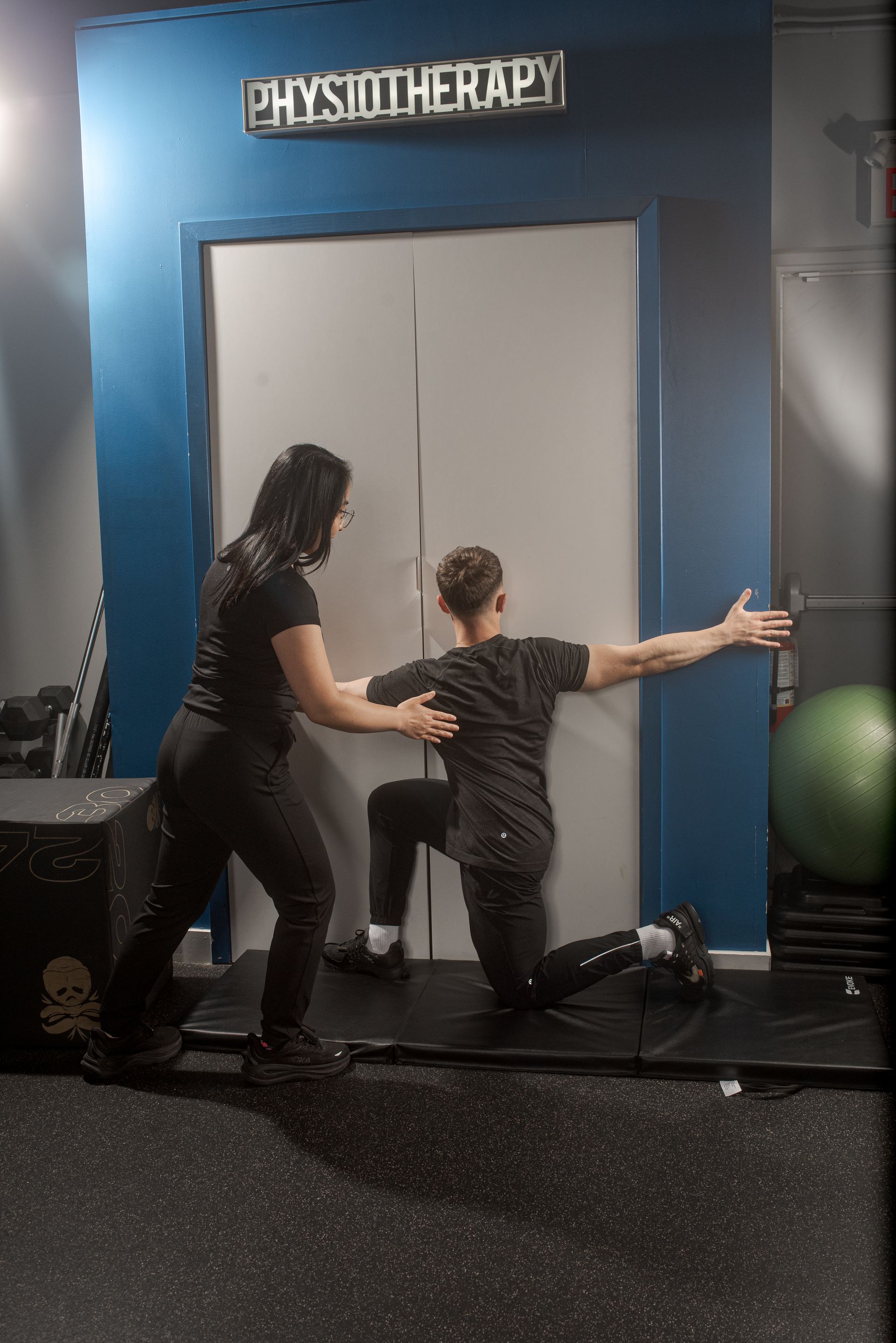 shoulder stretching