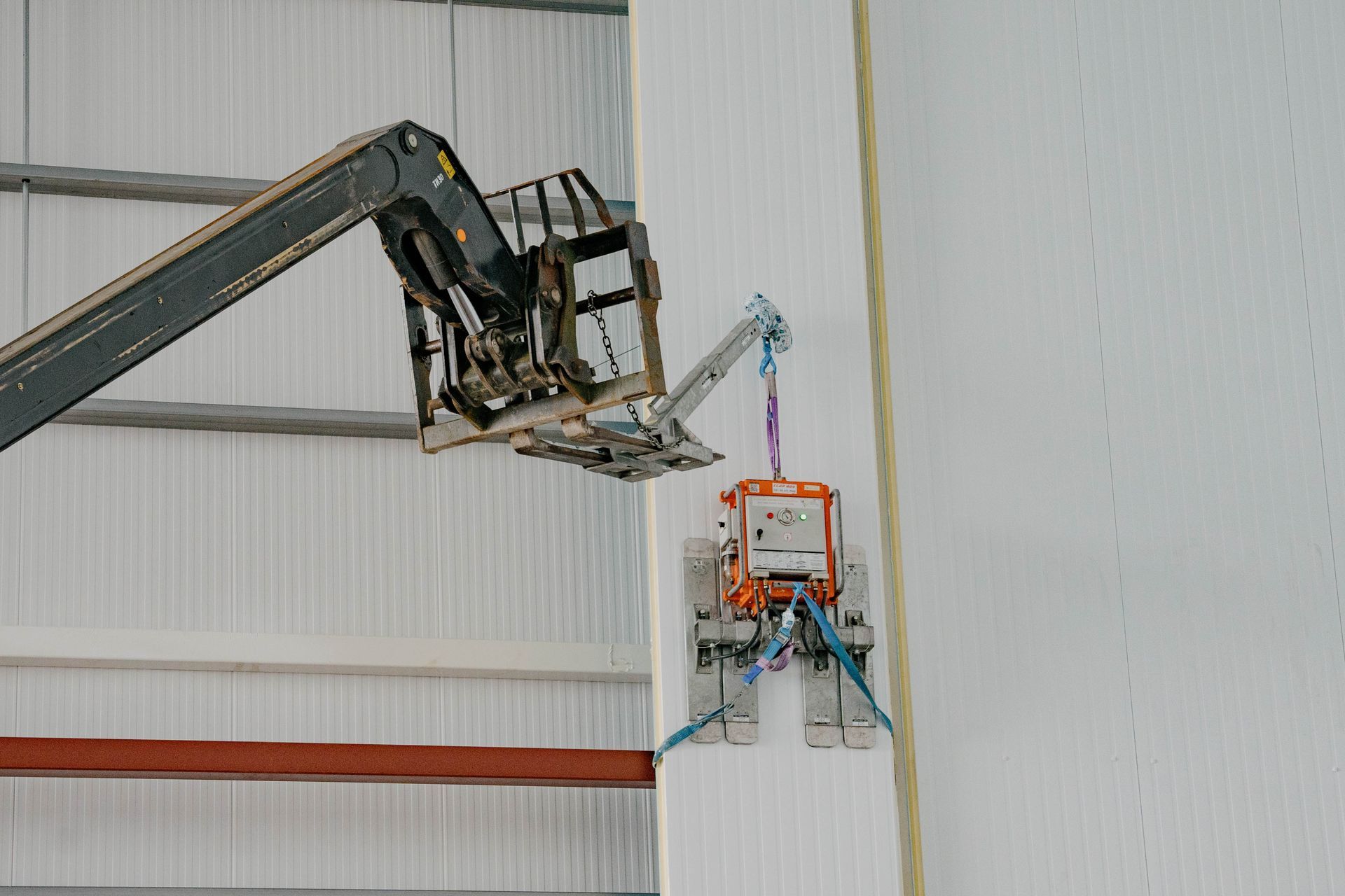 Construction Phase of Advanced Freezer Room with Fire-Resistant Features for CGI by Aircold Panel Solutions