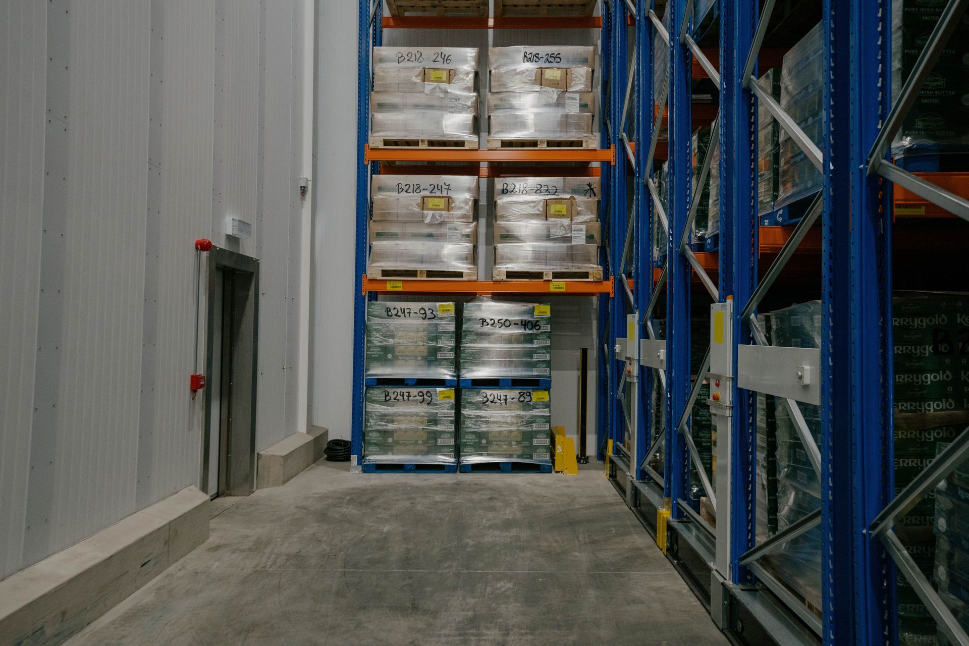 Final Phase of Advanced Freezer Room with Fire-Resistant Features for CGI by Aircold Panel Solutions.