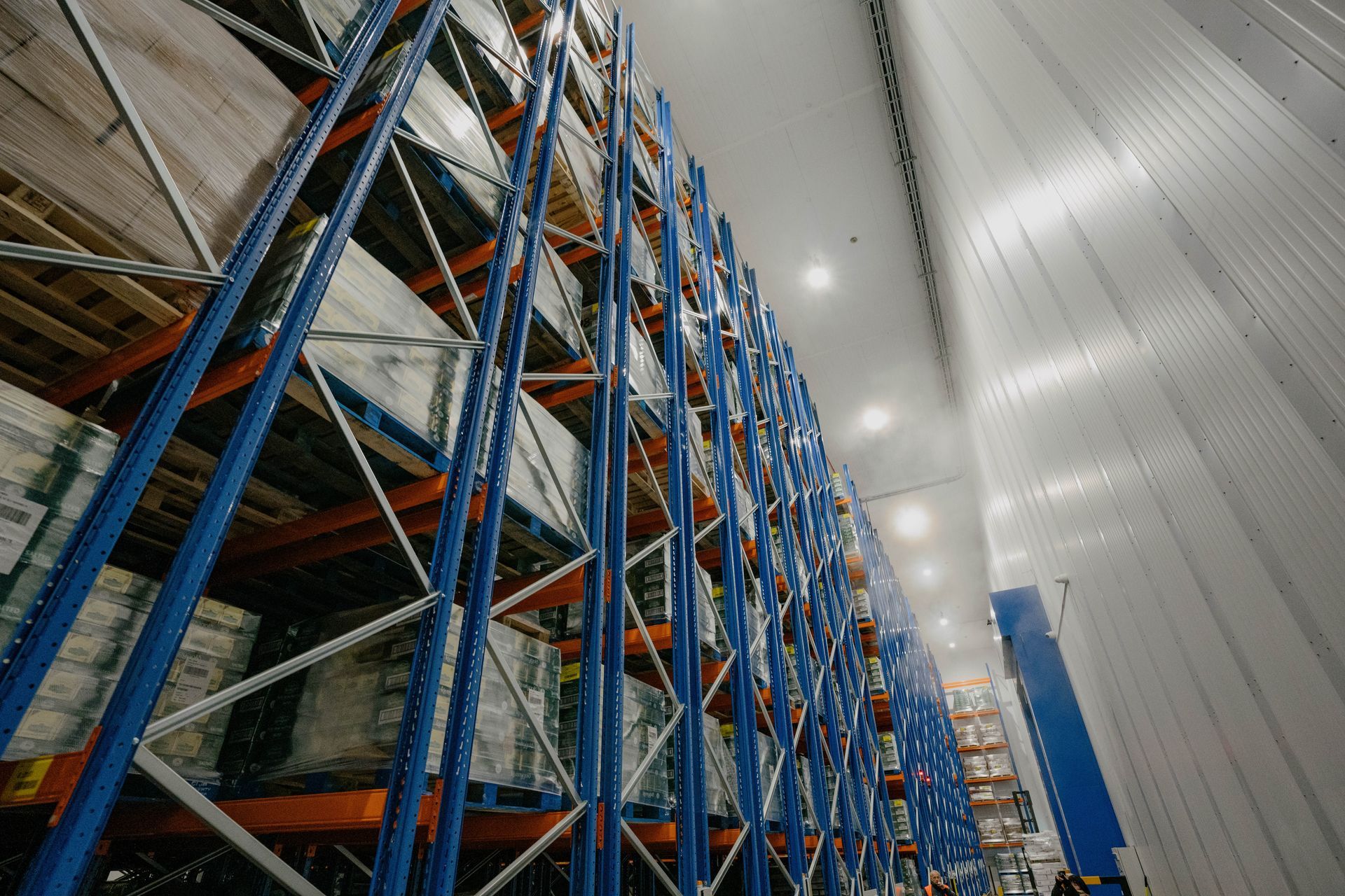 Final Phase of Advanced Freezer Room with Fire-Resistant Features for CGI by Aircold Panel Solutions.