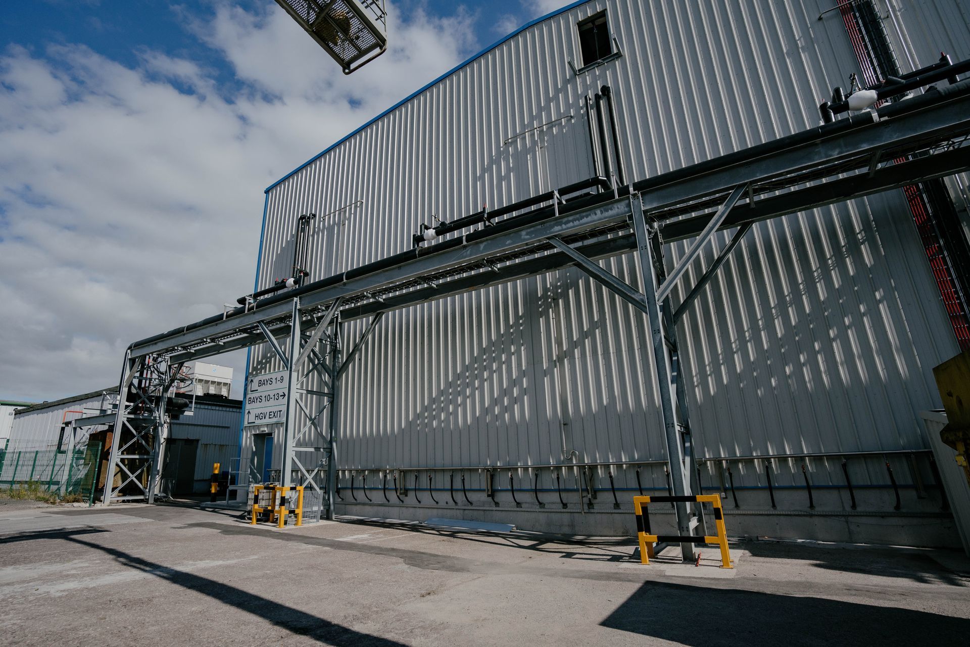 Final Phase of Advanced Freezer Room with Fire-Resistant Features for CGI by Aircold Panel Solutions.