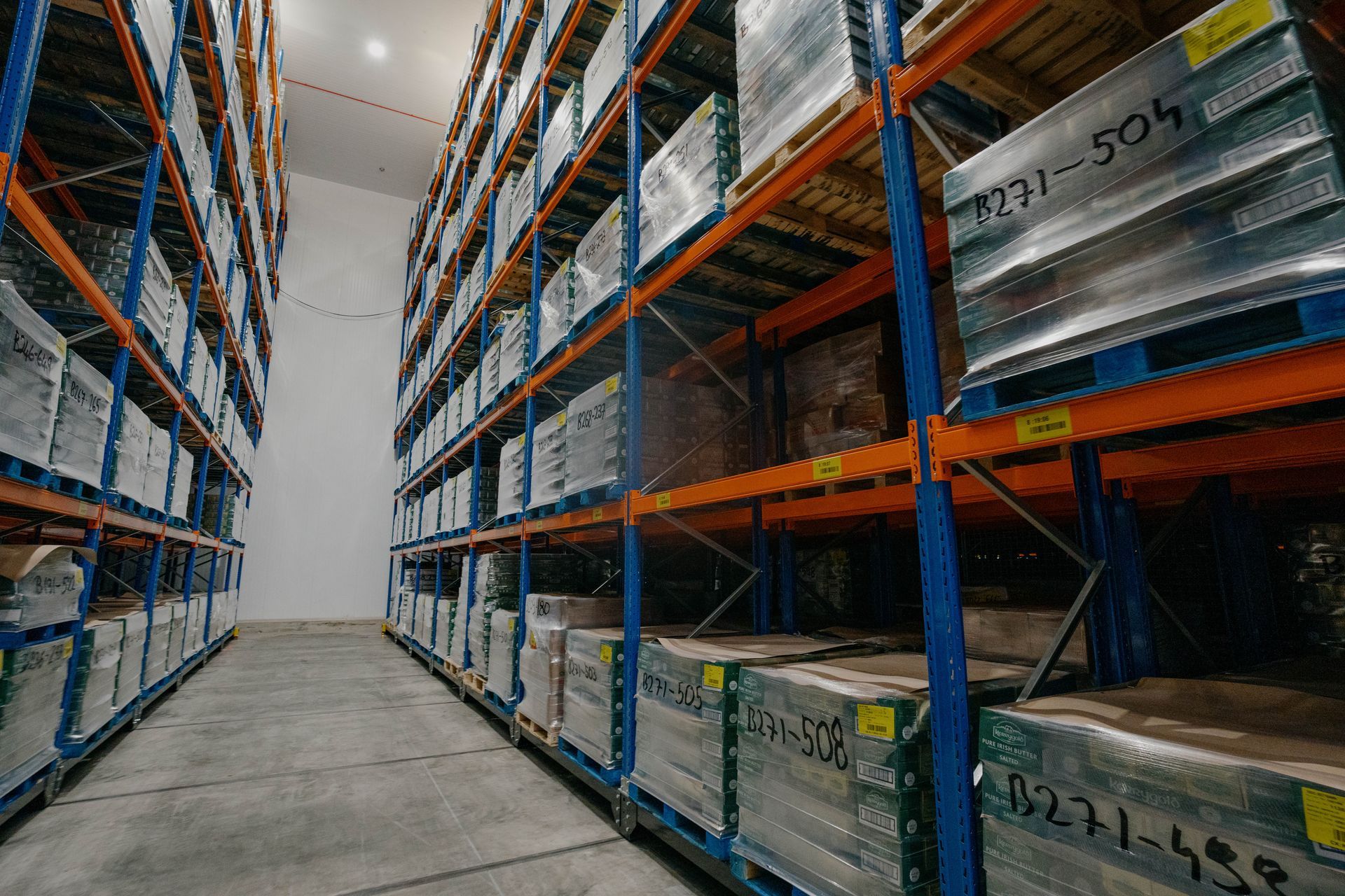 Final Phase of Advanced Freezer Room with Fire-Resistant Features for CGI by Aircold Panel Solutions.