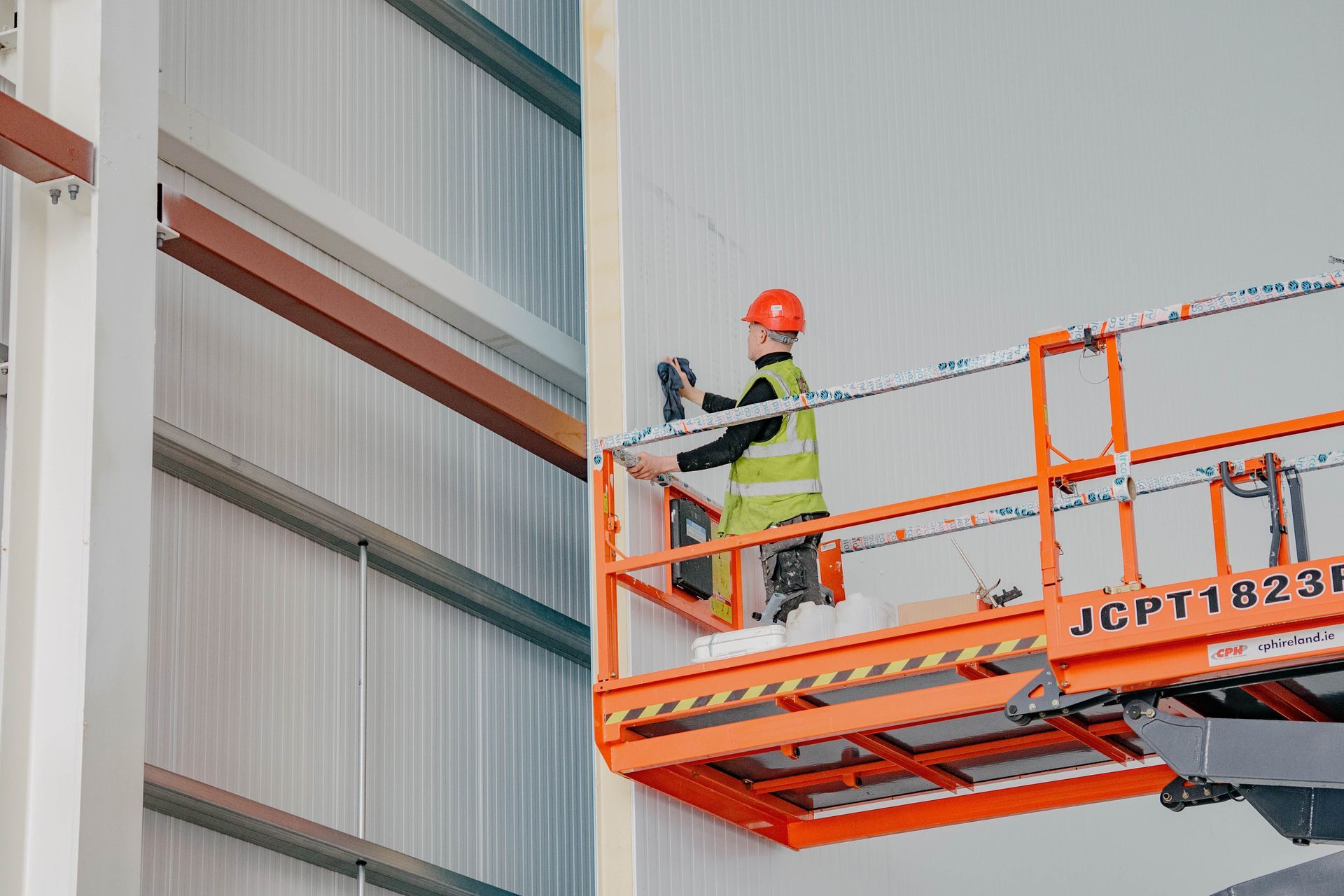 Construction Phase of Advanced Freezer Room with Fire-Resistant Features for CGI by Aircold Panel Solutions