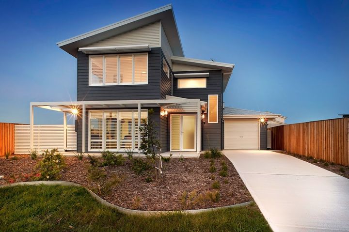 Aesthetic House View At Night — Batesman Bay, NSW — Reflex Roller Doors Surfmist Roller Door — Tomakin, NSW — Reflex Roller Doors