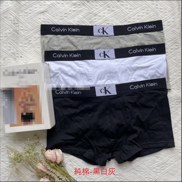 【6月優惠限時限量】男内褲Calvin Klein CK新款純棉 男內褲 親膚 透氣 男生四角內褲 平角內褲 平口褲 内褲男生