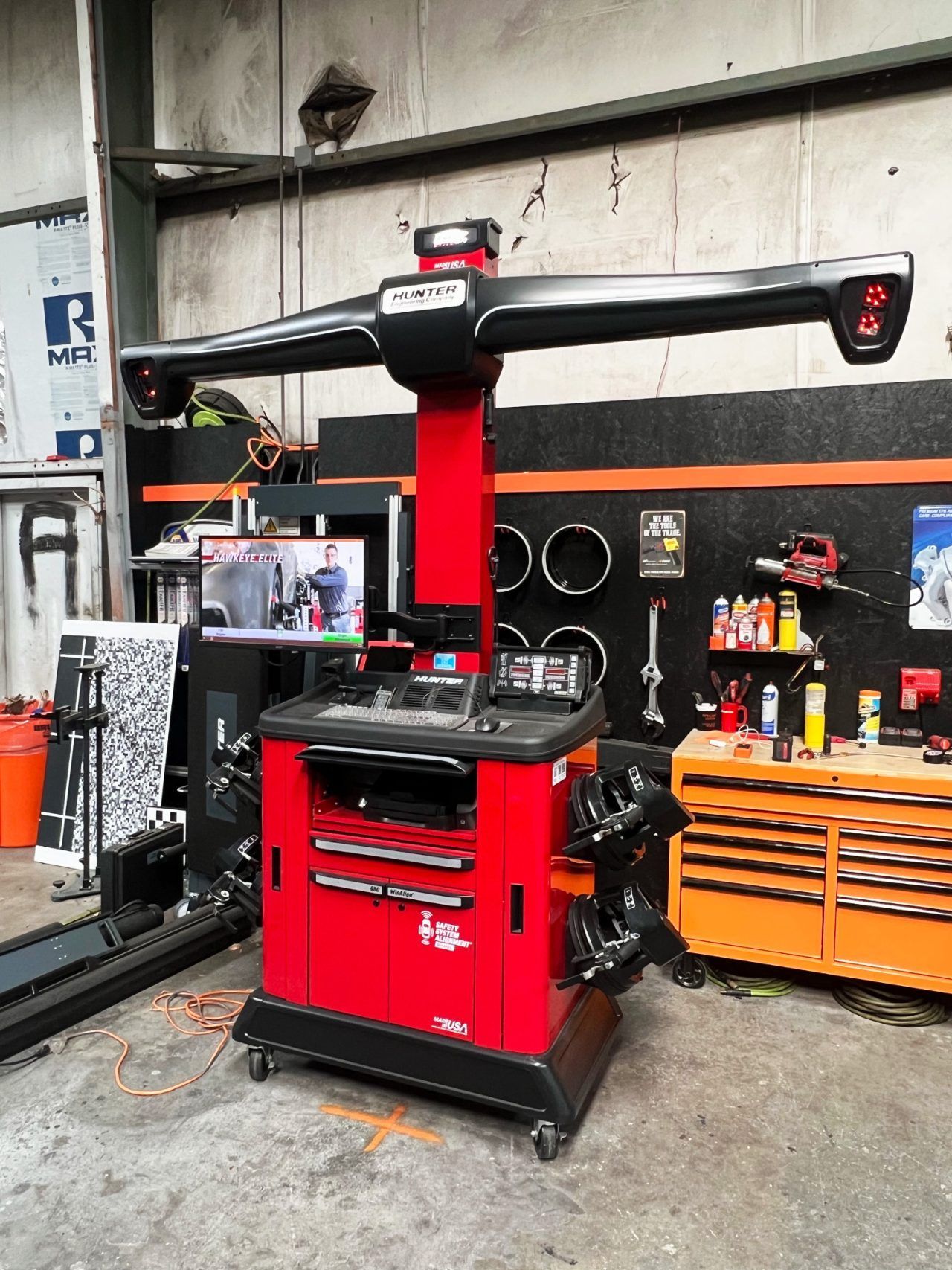 Hunter Alignment Machine | Outlawed Customs