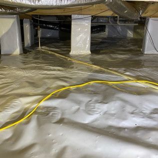 An encapsulation in Knoxville TN by All Clean Mold Remediation