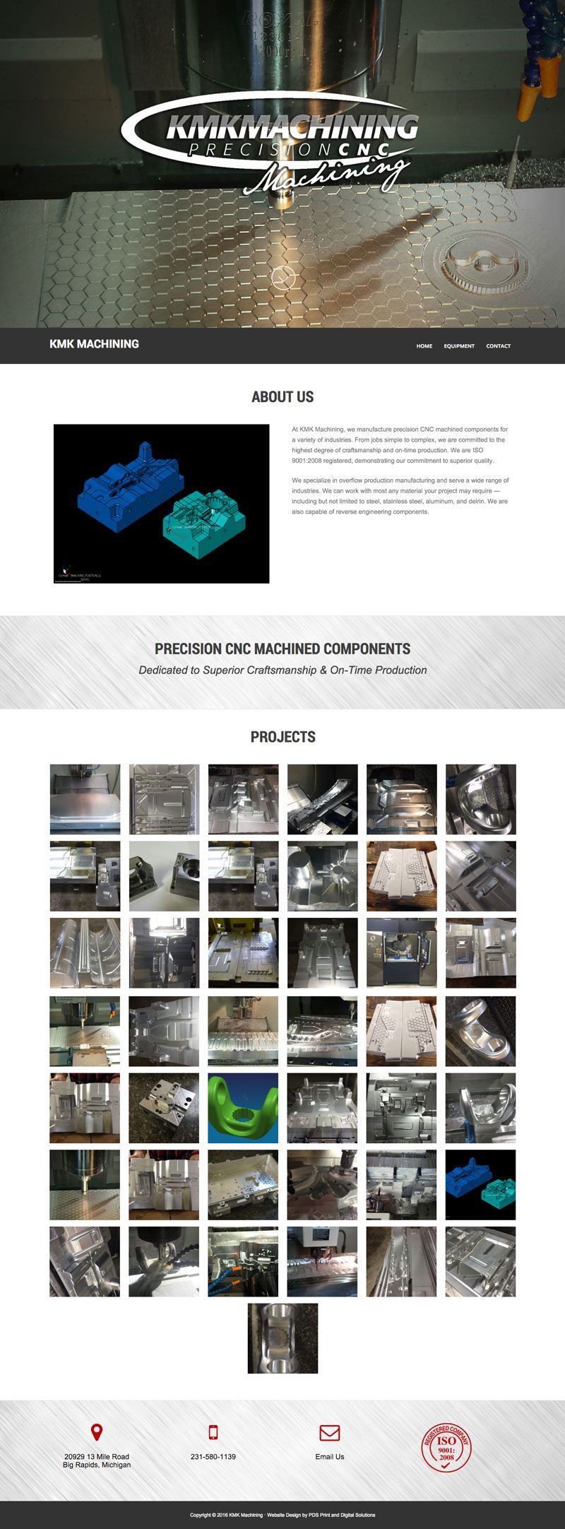 KMK Machining Website
