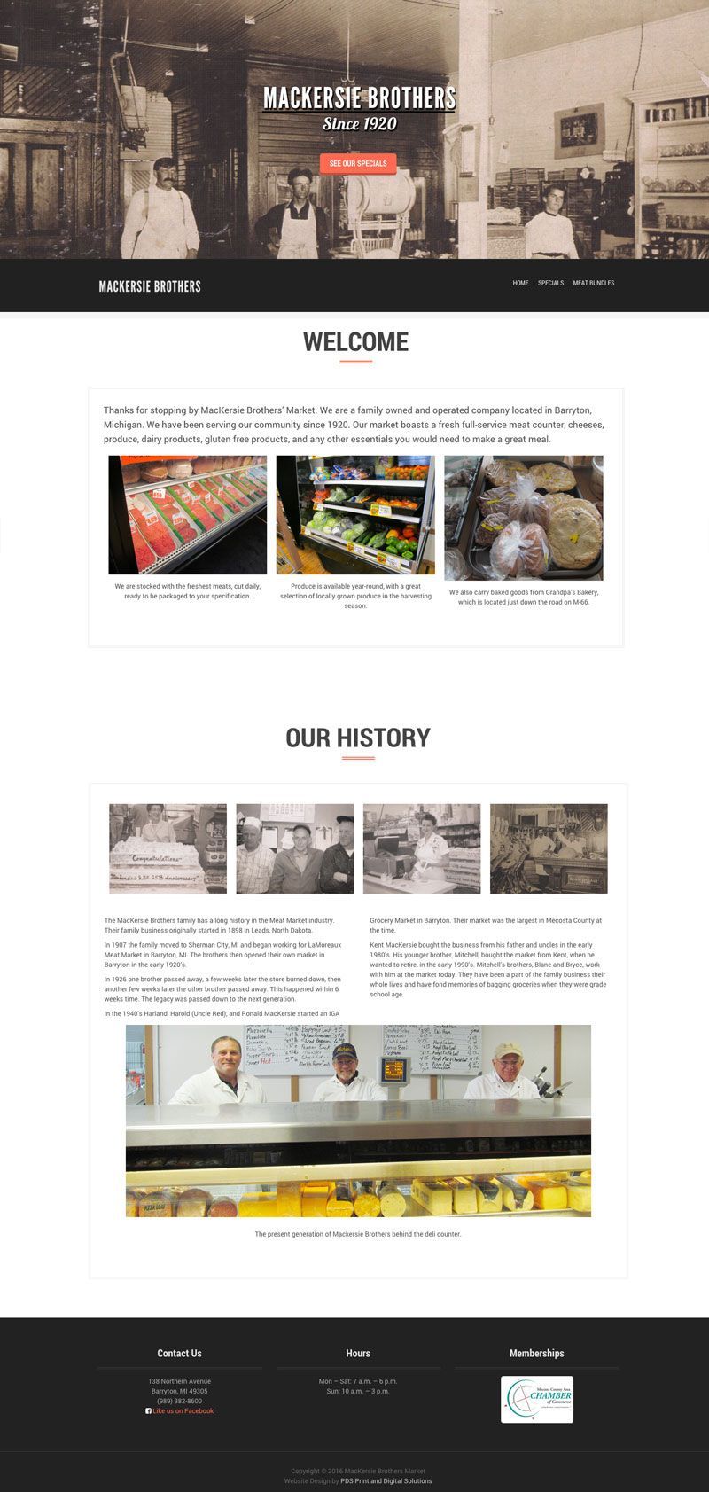 MacKersie Brothers Website
