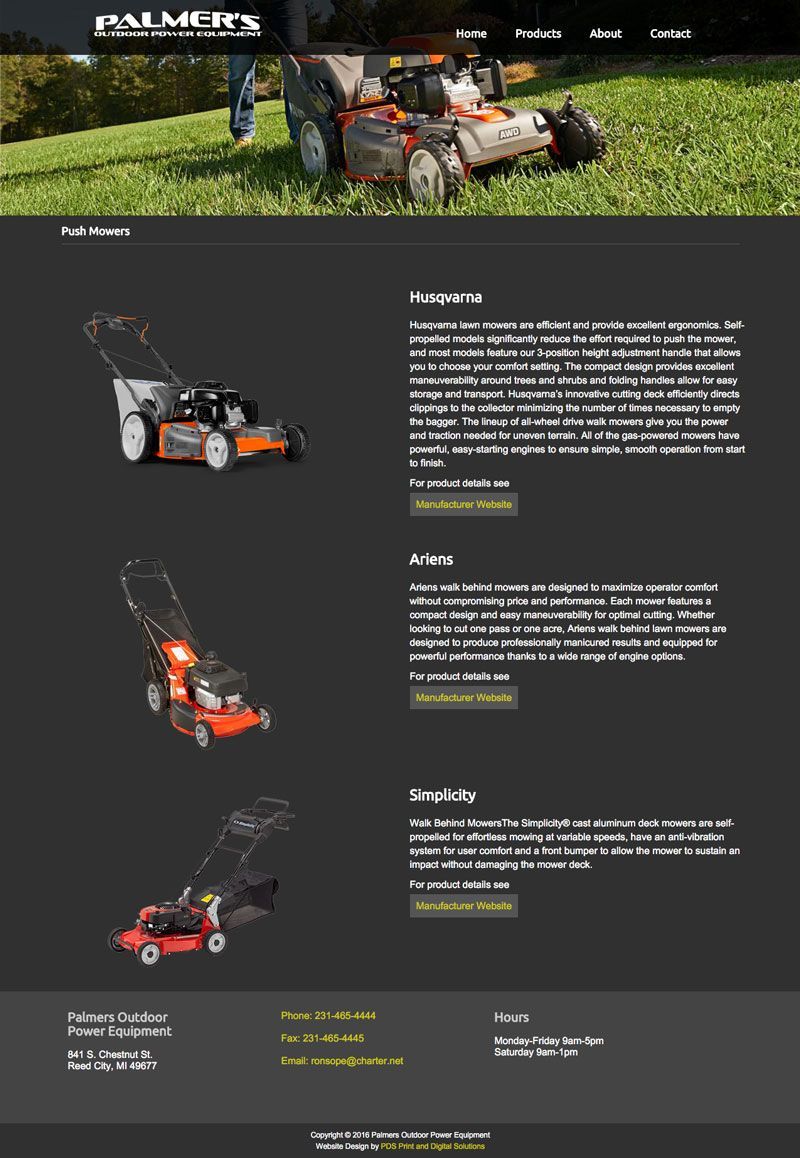 Push Mowers Power Equipment