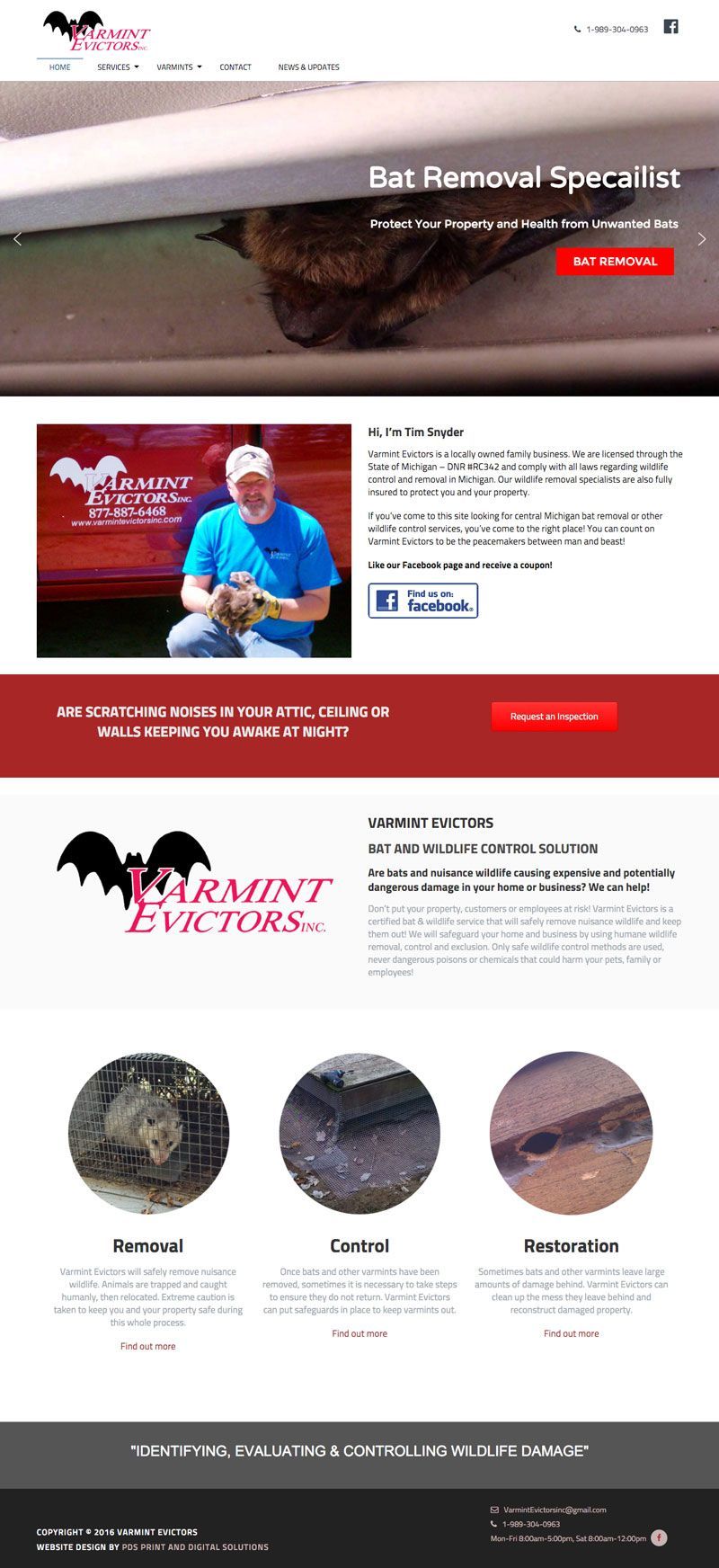 Varmint Evictors Website