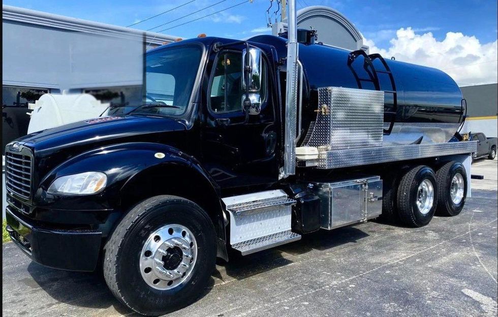 Waste Chase septic and grease pump truck