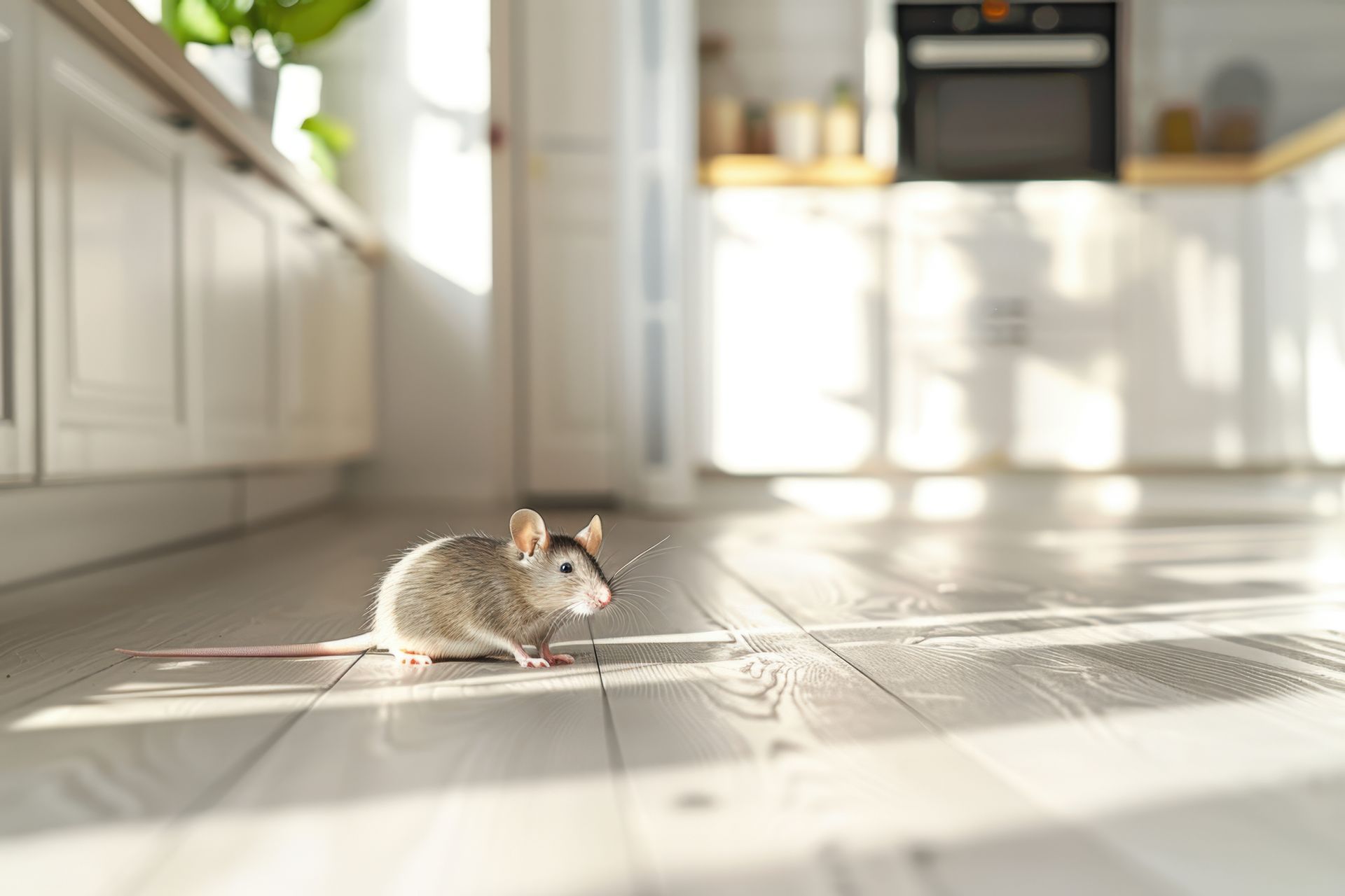 Gros plan d'une guêpe accrochée à un mur sombre, sur fond flou.