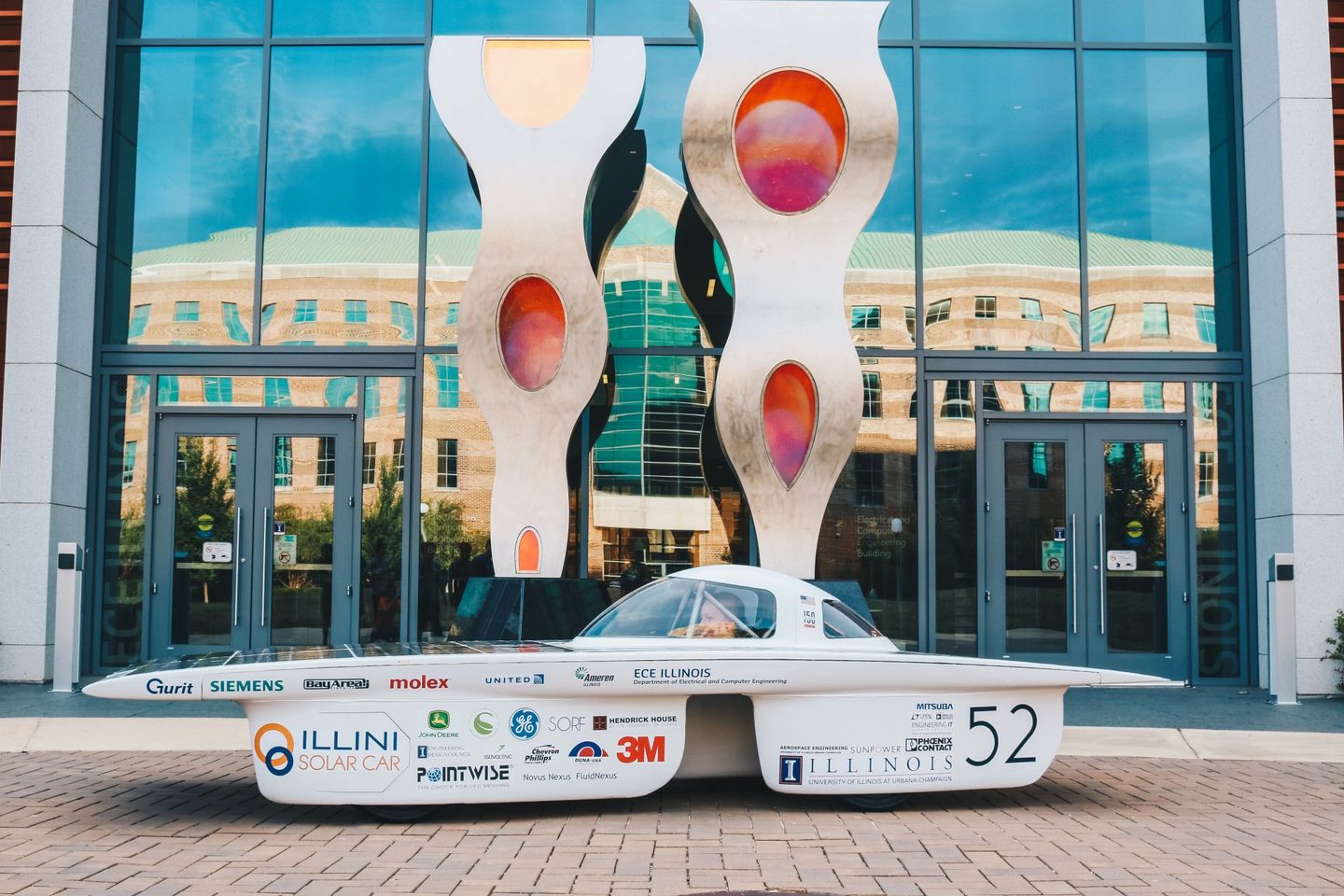 Argo in front of the ECE Building, 2019