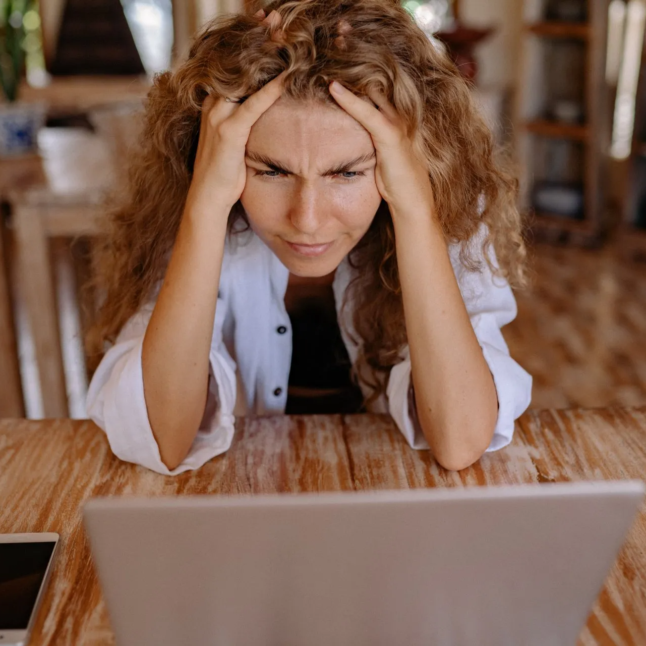 Stressed woman, treatment in NJ.