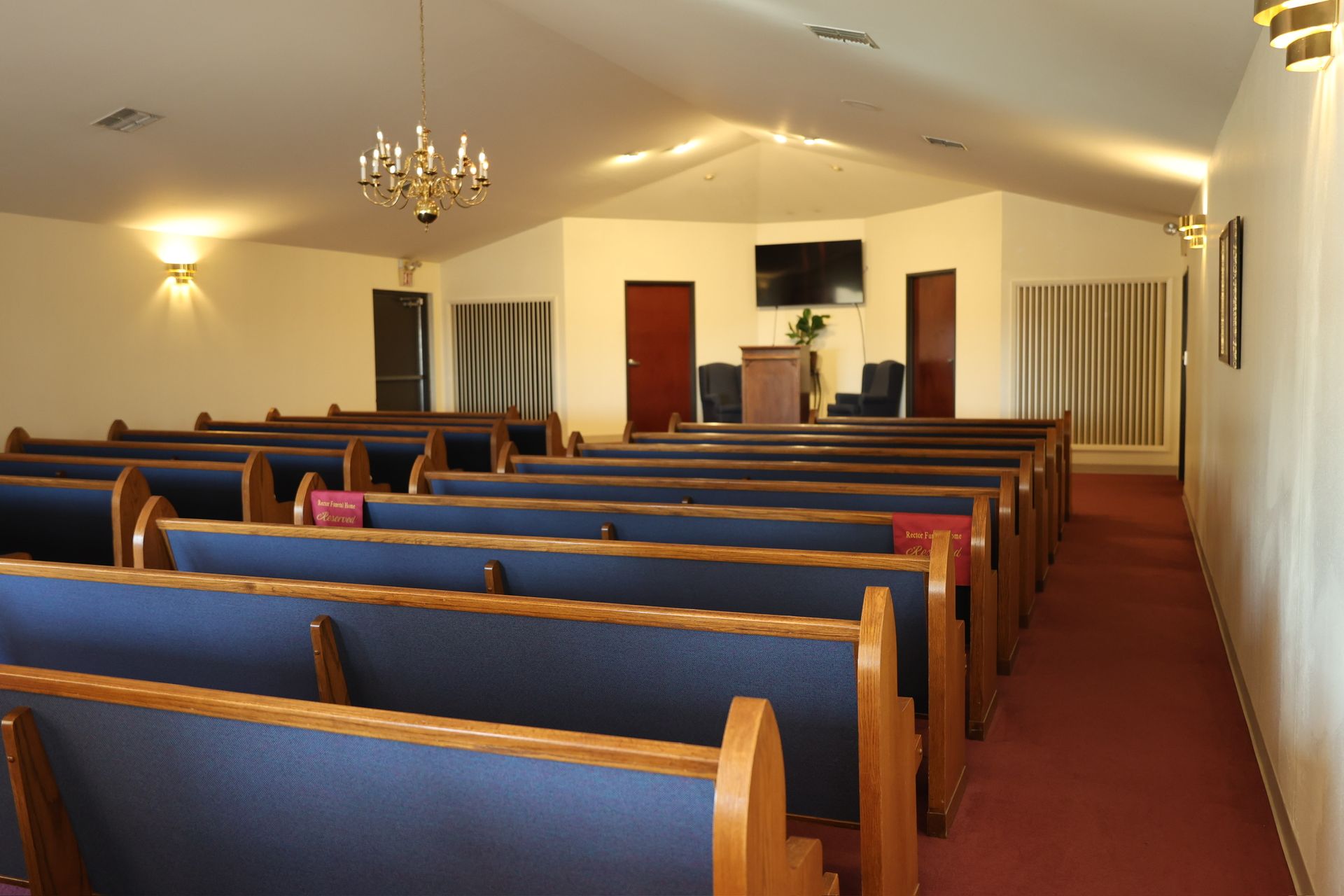 Chapel funeral service in Amarillo, Texas