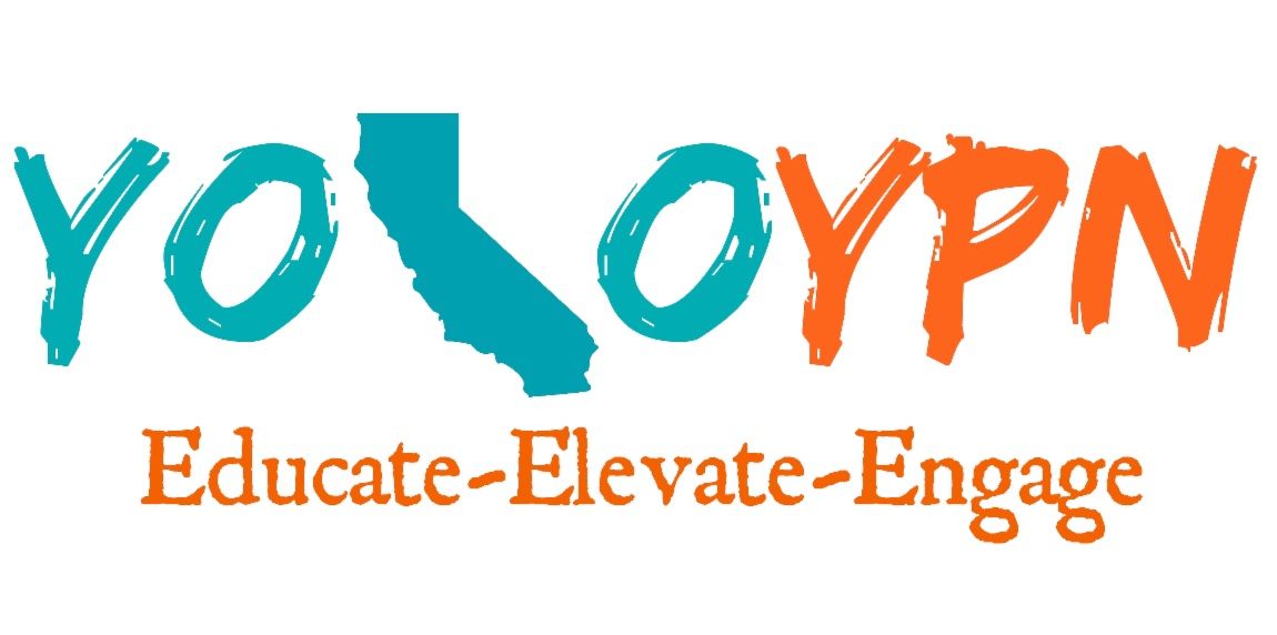 Logo with teal text 
