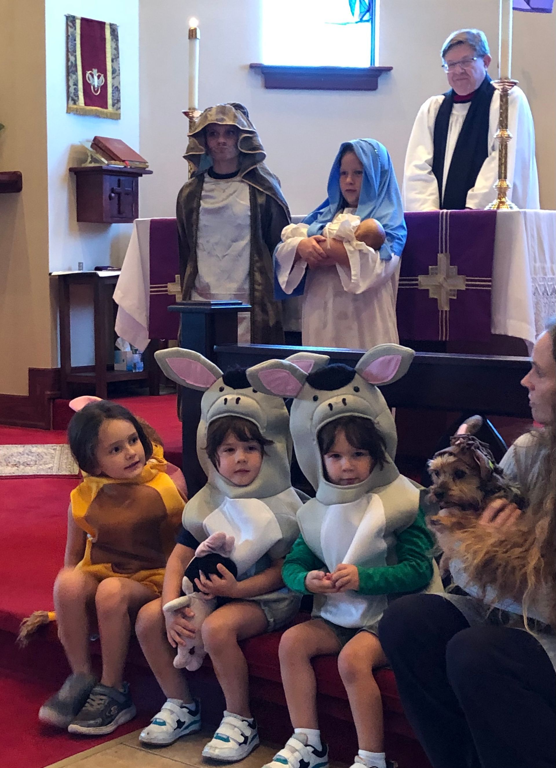 The Christmas Pageant is always a hit!