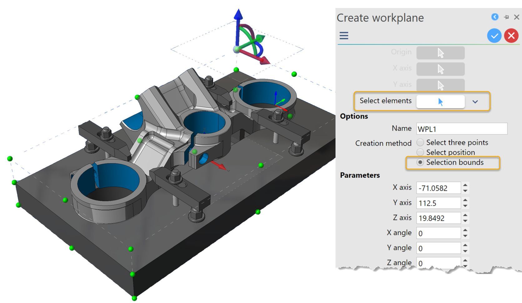 WorkNC Designer — integrated CAD module for 3D mold surface editing