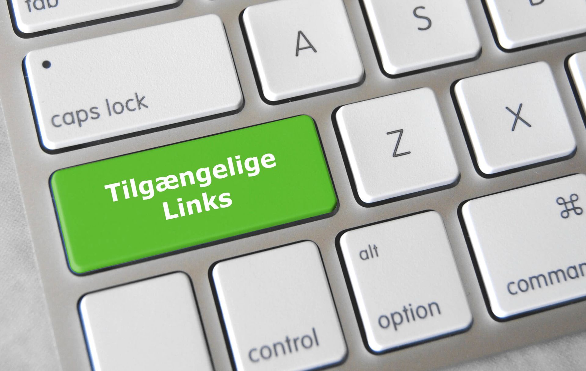 billeder af link ikon til webtilgængelighed