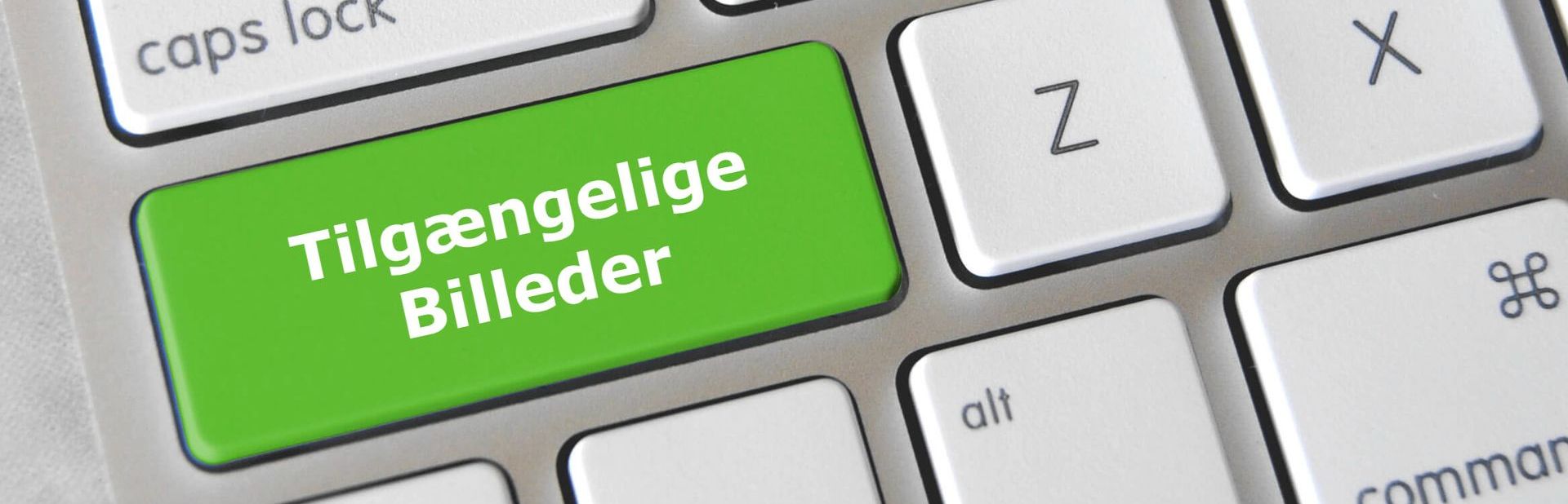 tastaturknap med tekst Tilgængelige Links