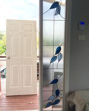 Blue Flower Design — Jamisontown, NSW — Stained Glass Overlay Penrith