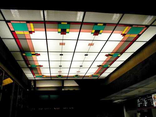Commercial Ceiling — Jamisontown, NSW — Stained Glass Overlay Penrith