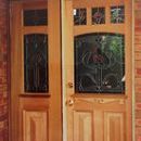 Overlay Design On Panel Door — Jamisontown, NSW — Stained Glass Overlay Penrith
