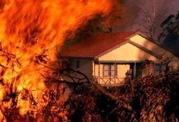 Fire — Jamisontown, NSW — Stained Glass Overlay Penrith
