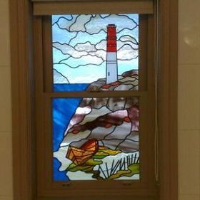 Lighthouse — Jamisontown, NSW — Stained Glass Overlay Penrith