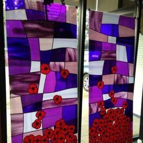 Shapes And Flowers — Jamisontown, NSW — Stained Glass Overlay Penrith
