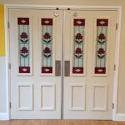 Front Door Full View — Jamisontown, NSW — Stained Glass Overlay Penrith