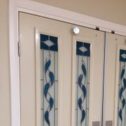 Design On White Door — Jamisontown, NSW — Stained Glass Overlay Penrith