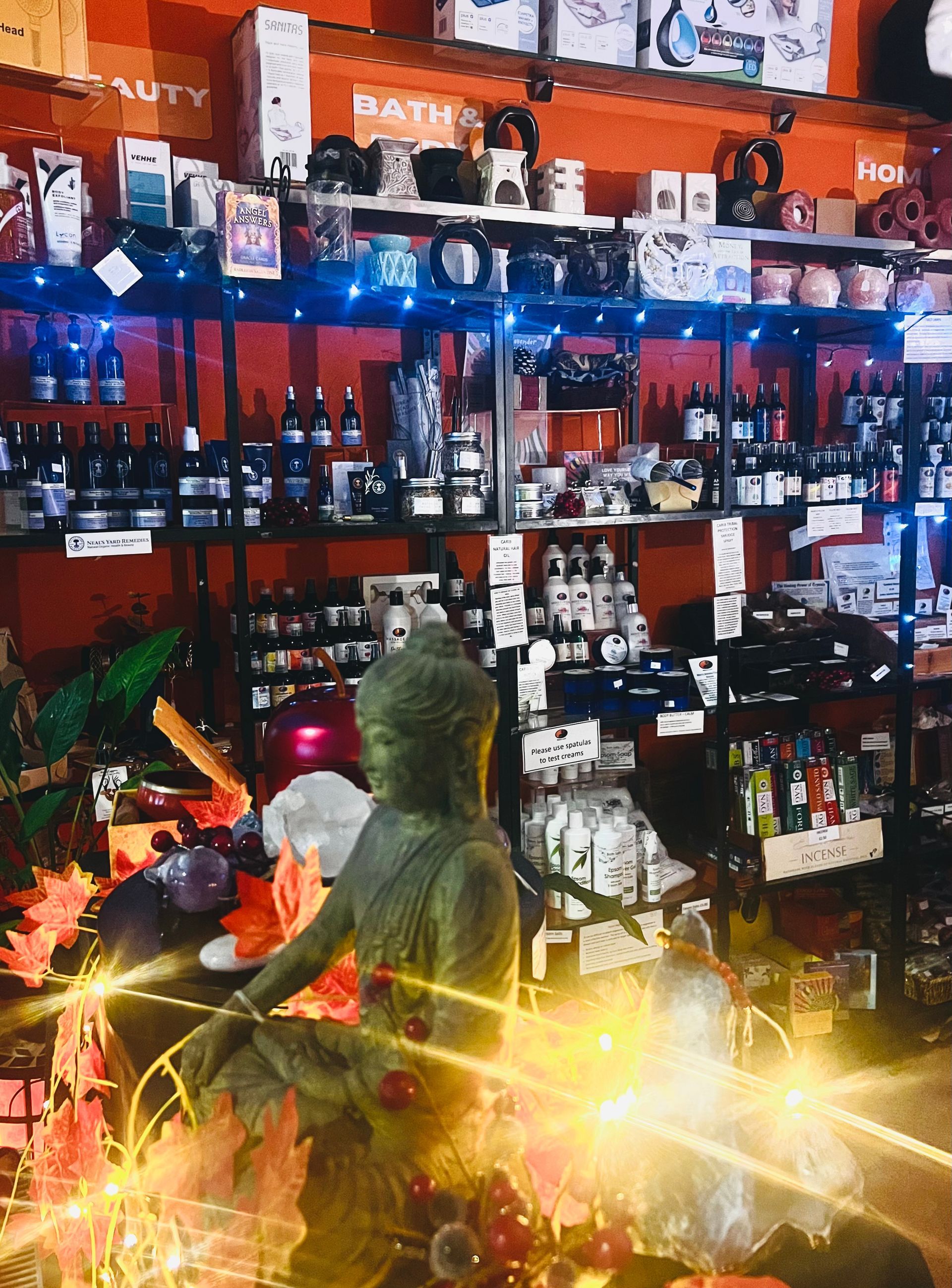 MindBody Therapy Centre Forest Hill shop crystals candles incense