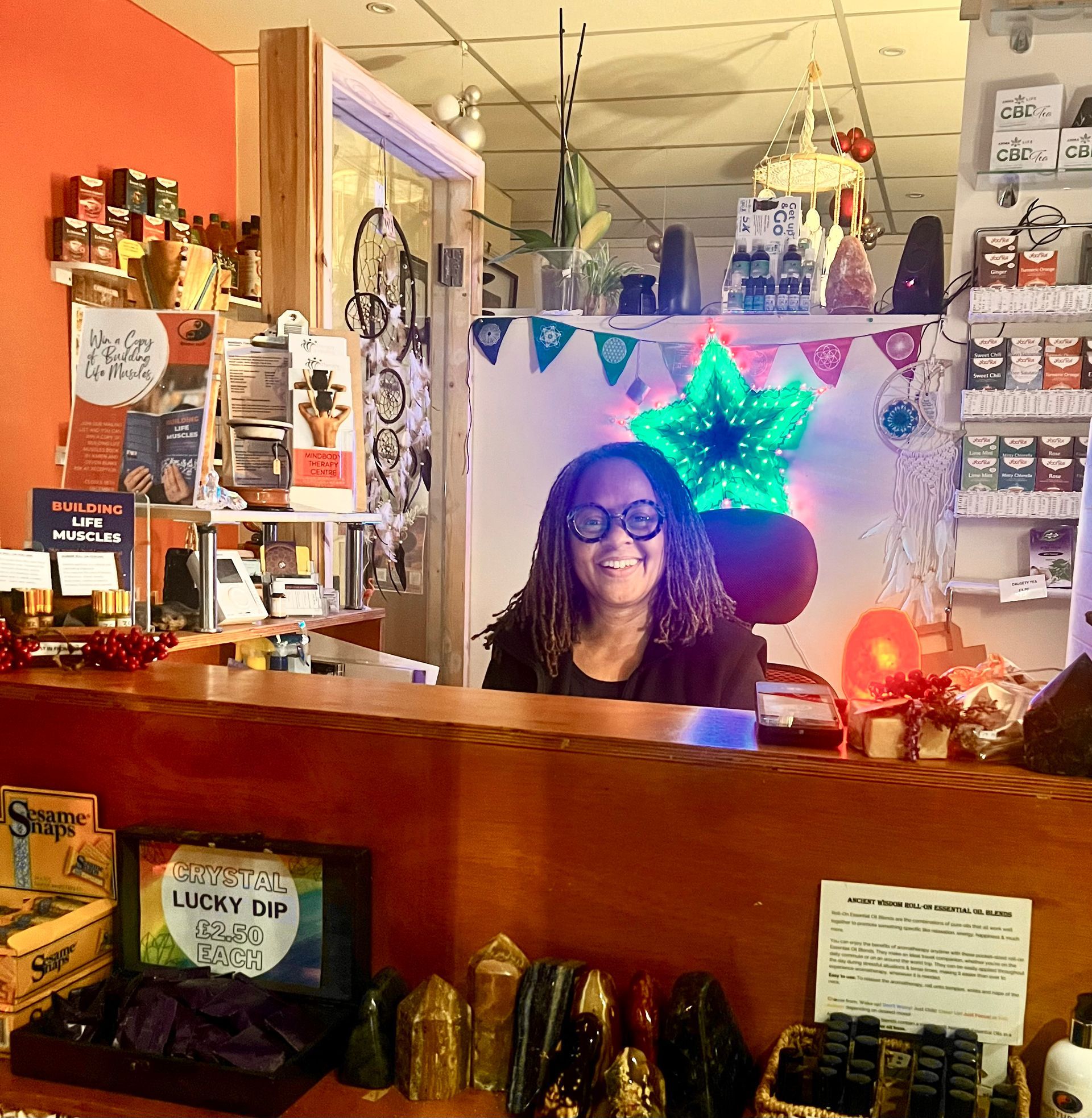 MindBody Therapy Centre Forest Hill welcome reception and shop