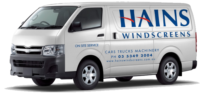 Hains Windscreens Van — Beaufort, VIC — Hains Windscreens Hains Windscreens Van — Beaufort, VIC — Hains Windscreens