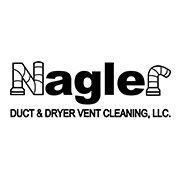 Nagle Duct & Dryer Vent Cleaning, LLC logo in black text with stylized vent graphics